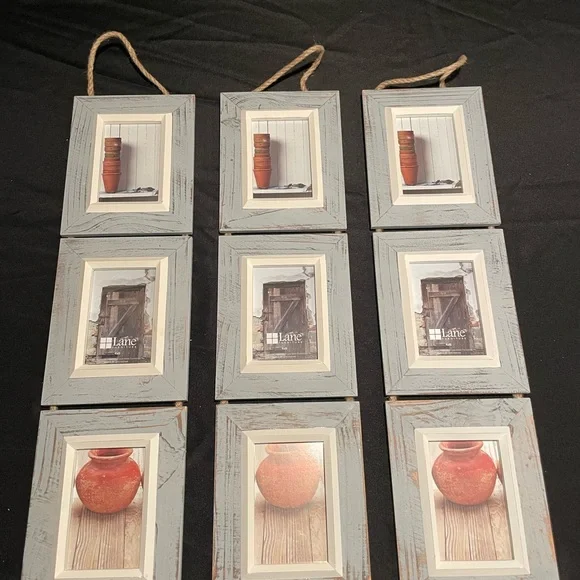 Rustic Gray Multi-Photo Frame Set - Picture 3 of 3